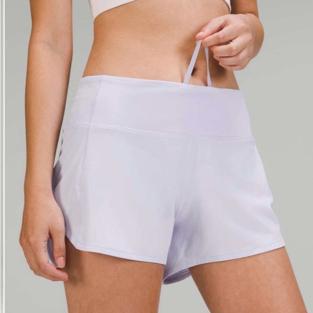 lululemon athletica Lavender Athletic Shorts - Picture 2 of 12
